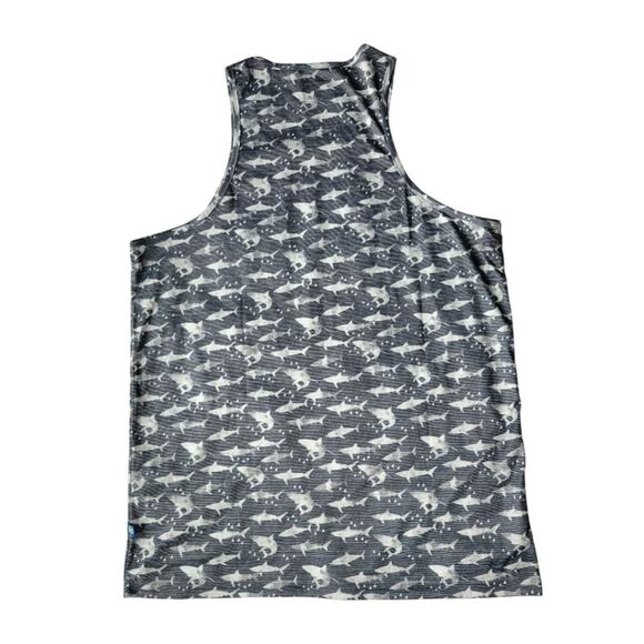 Banana Boat Muscle Tank Sharks Aruba Large - Picture 3 of 4